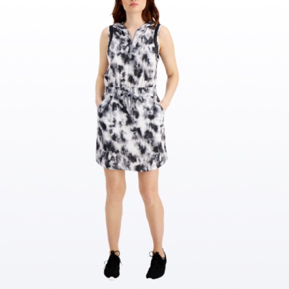 NWT Ideology Tie Dye Hoodie Dress